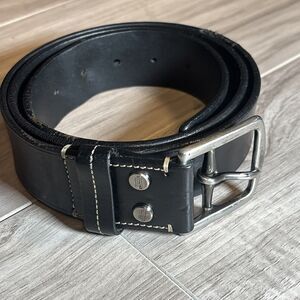 Vintage Coach Men’s Black Genuine Leather Belt Size XL (38”)